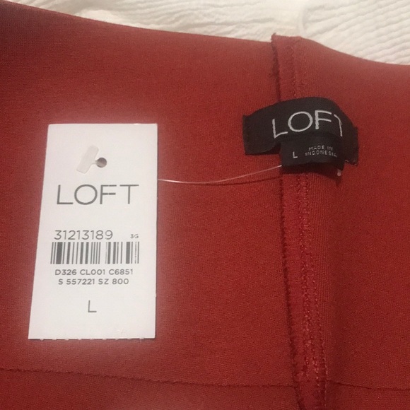 NWT- LOFT- L. Bike shorts - Picture 4 of 5
